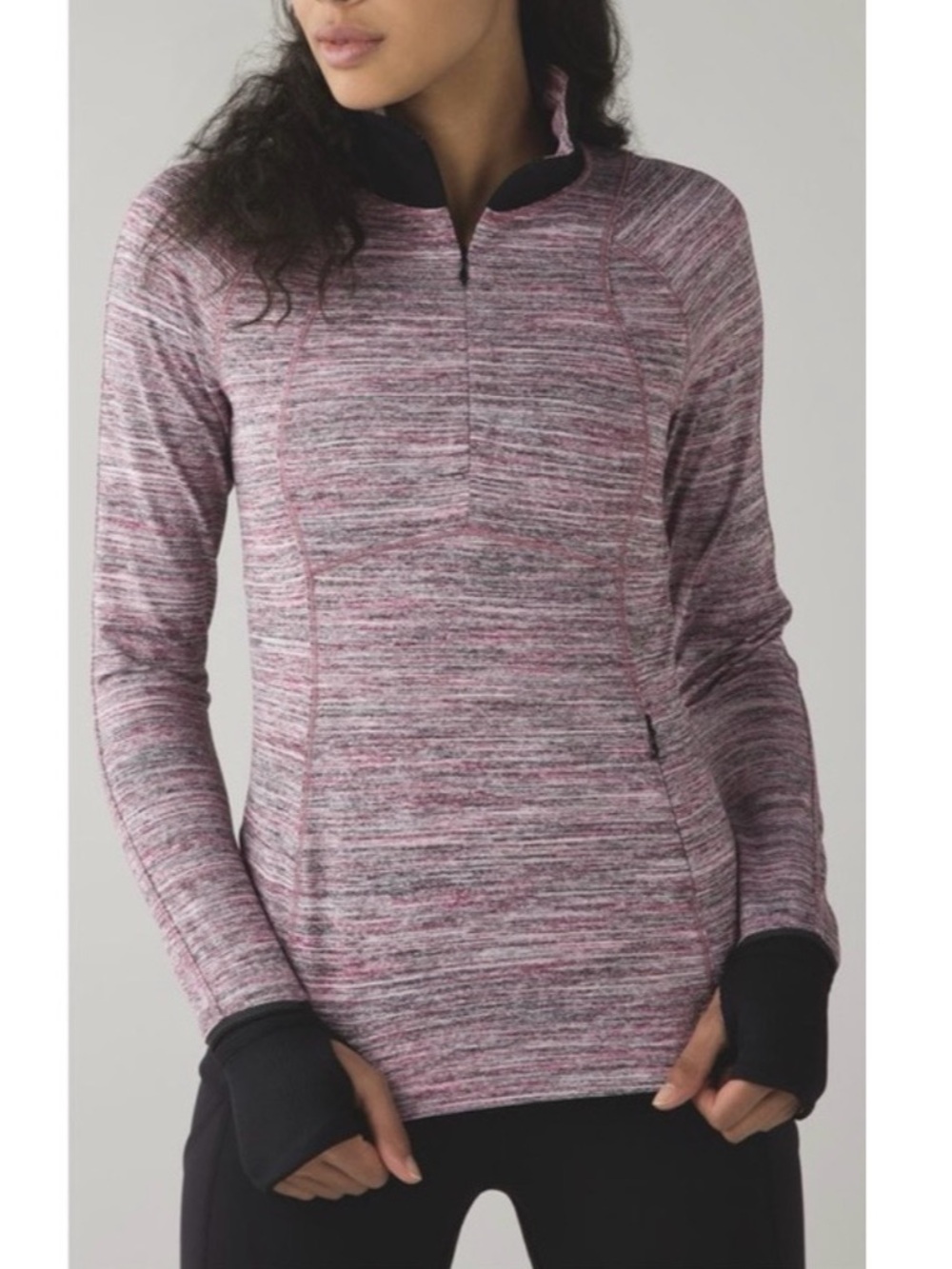 LULULEMON Runderful 1/2 Zip Top - 8